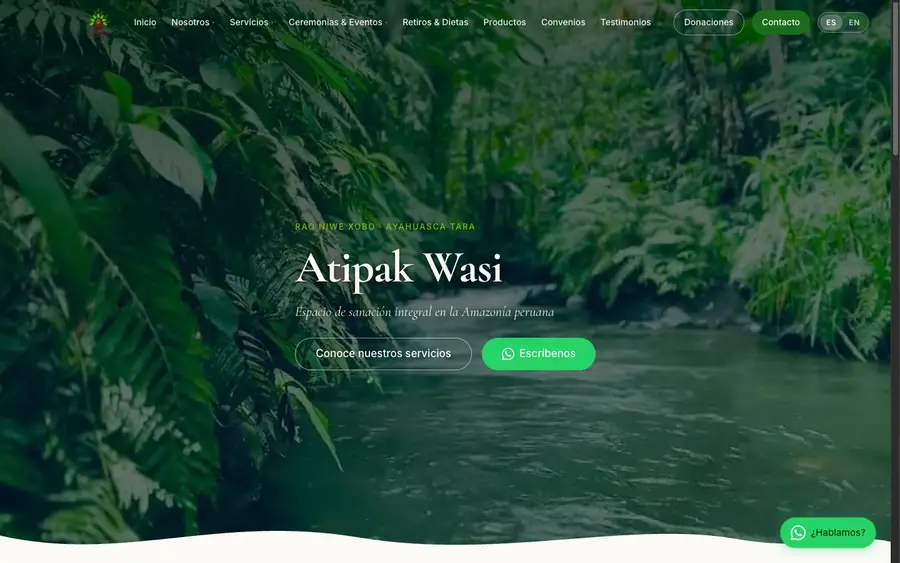 Captura del sitio web de atipakwasi.com